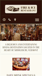 Mobile Screenshot of fireandicerestaurant.com